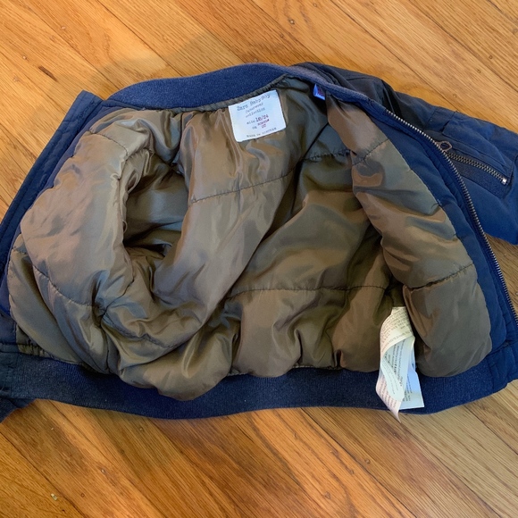 ZARA Members Only Navy Blue Toddler Jacket - Picture 6 of 7